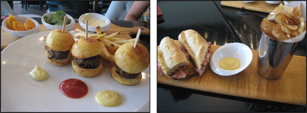 Sliders & Ham Sandwich